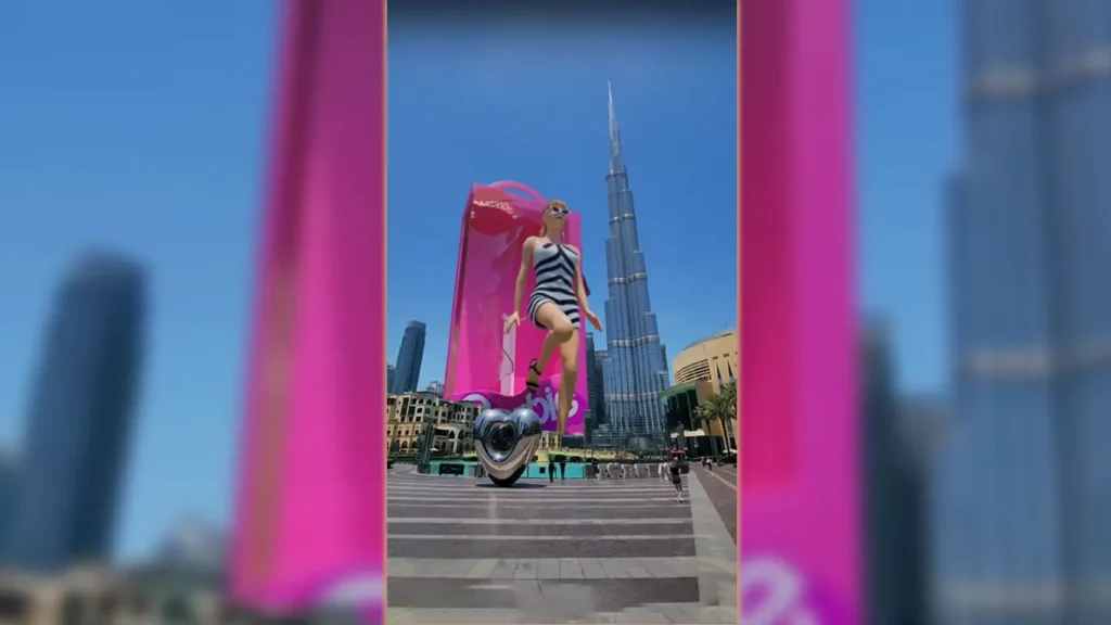 barbie cgi advertisement