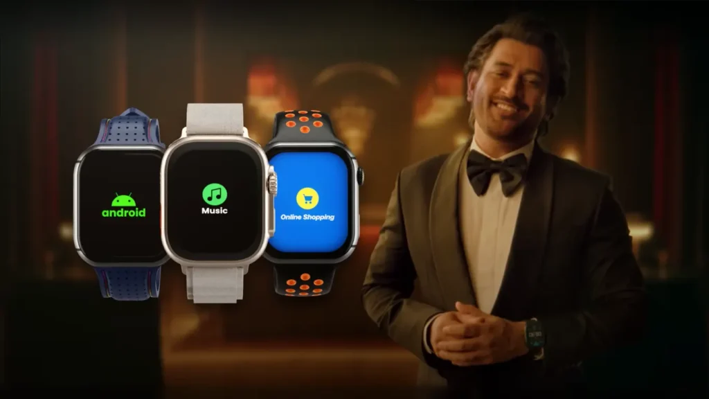 fireboltt watches featuring dhoni