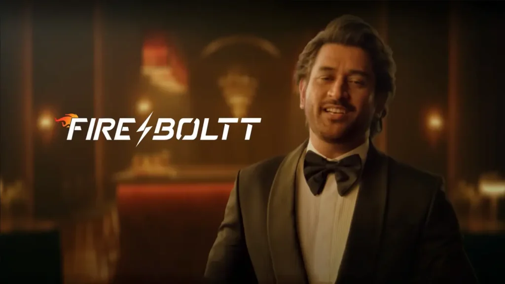 dhoni in fireboltt ad