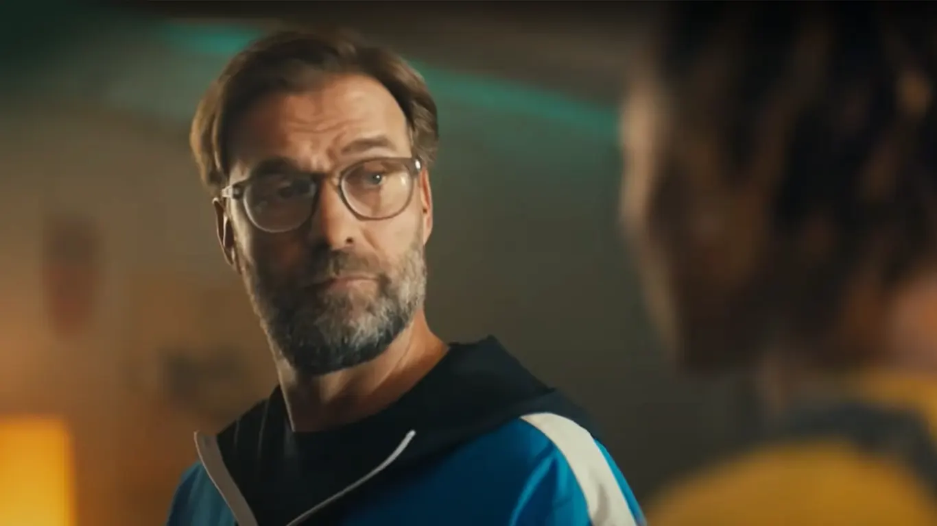 Angry Jürgen Klopp at table football