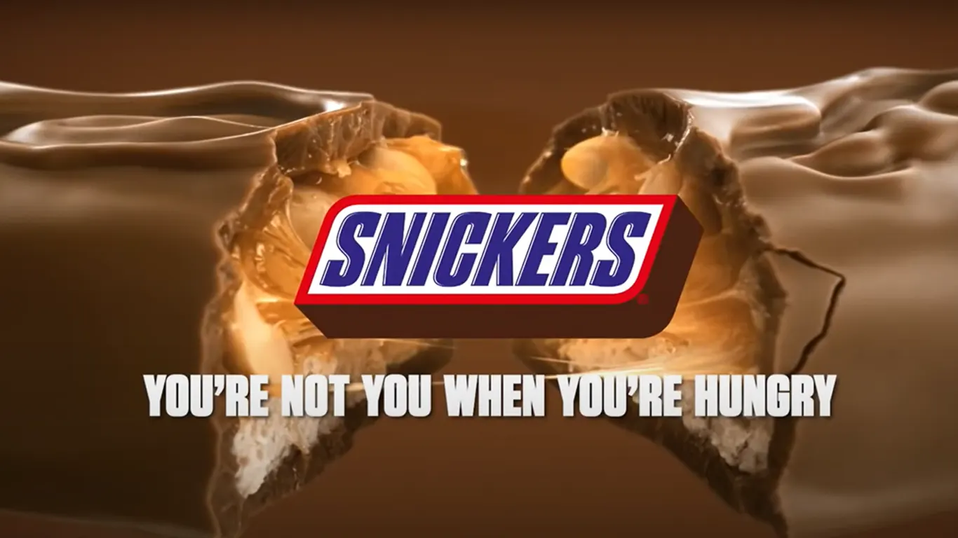 snickers you're not you when you're hungry campaign