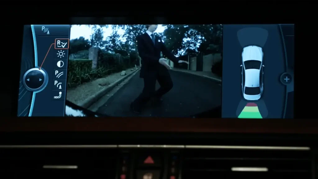 bmw ad - review view camera