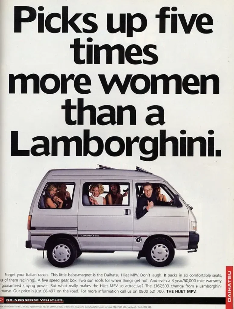daihatsu creative print ad