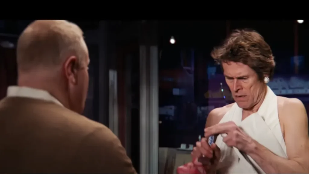 snicker ad - hungry willem dafoe