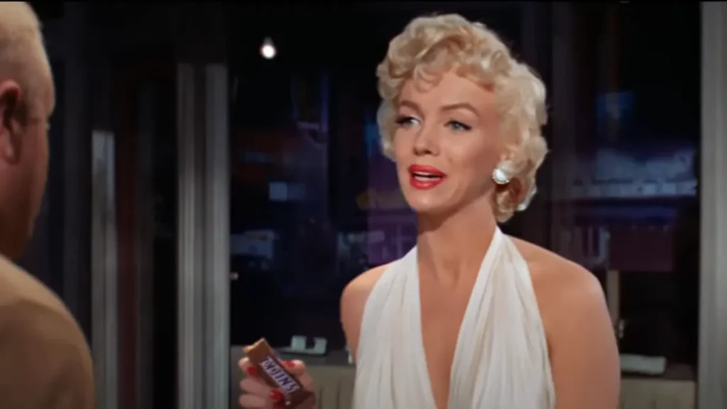 snicker ad - marilyn monroe