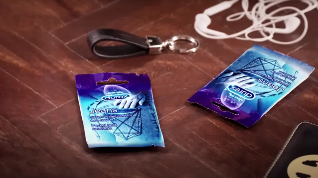 durex jeans condom ad